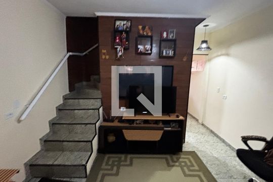 Sala de casa à venda com 2 quartos, 80m² em Jardim do Mirante, Santo André
