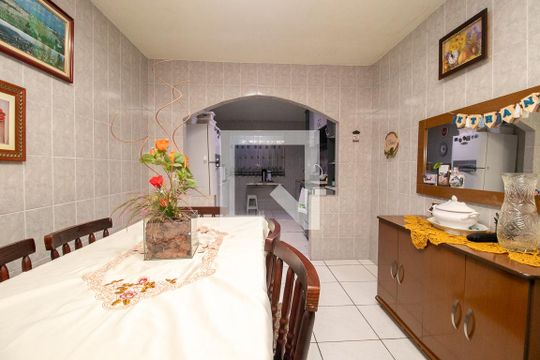 Sala de Jantar de casa à venda com 3 quartos, 193m² em Uberaba, Curitiba