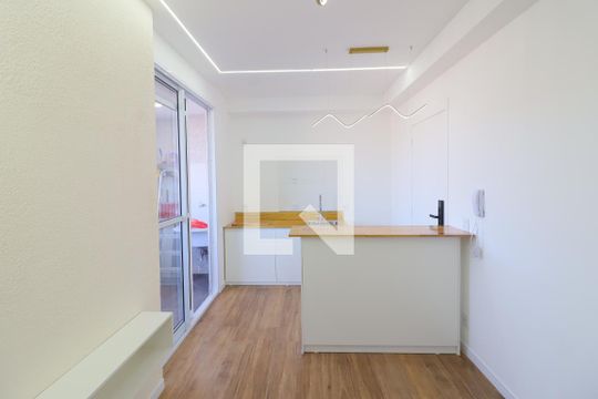 Sala/Cozinha de apartamento para alugar com 2 quartos, 41m² em Jaguaribe, Osasco