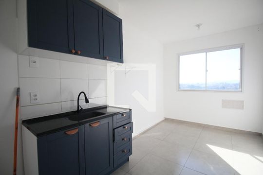 Sala/Cozinha de apartamento à venda com 1 quarto, 25m² em Paraíso do Morumbi, São Paulo