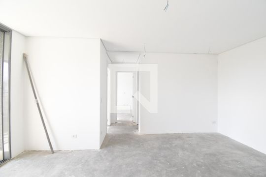Sala e Cozinha de apartamento à venda com 2 quartos, 102m² em Centro, Curitiba