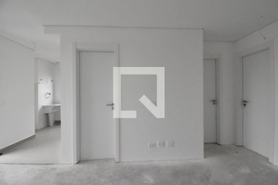 Sala de apartamento à venda com 2 quartos, 51m² em Centro, Curitiba