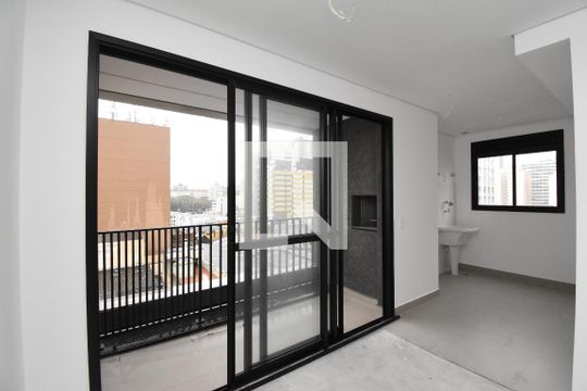 Sala de apartamento à venda com 2 quartos, 51m² em Centro, Curitiba