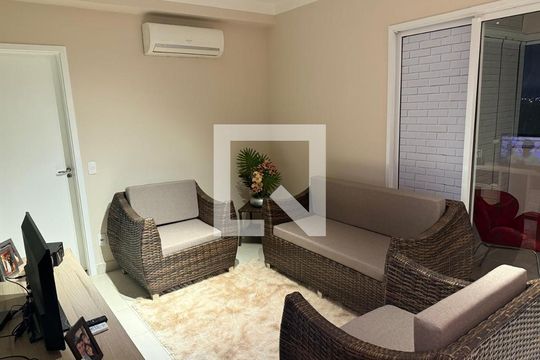 Sala de apartamento para alugar com 1 quarto, 54m² em Jardim Sao Luiz, Ribeirão Preto