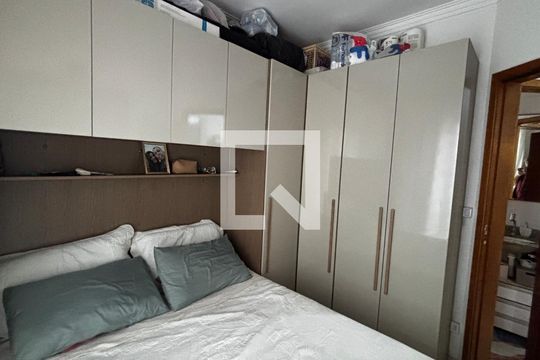 Quarto 1 de apartamento à venda com 2 quartos, 74m² em Vila Homero Thon, Santo André