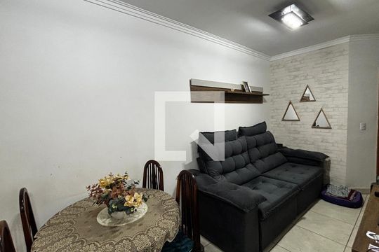 Sala - Sala de Jantar de apartamento à venda com 2 quartos, 74m² em Vila Homero Thon, Santo André