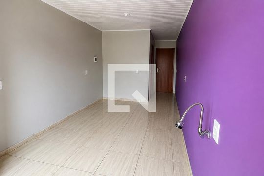 Sala / Cozinha  de apartamento para alugar com 1 quarto, 45m² em Neópolis, Gravataí