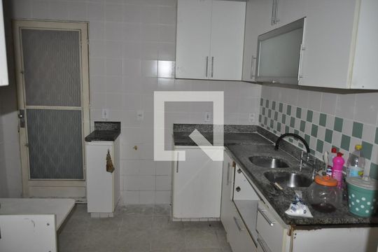 Cozinha de apartamento para alugar com 3 quartos, 120m² em Riachuelo, Rio de Janeiro