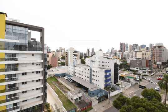 Sacada da Sala de apartamento à venda com 3 quartos, 215m² em Juvevê, Curitiba