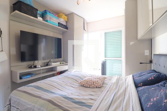 Quarto 1 suíte de apartamento à venda com 2 quartos, 106m² em Casa Branca, Santo André