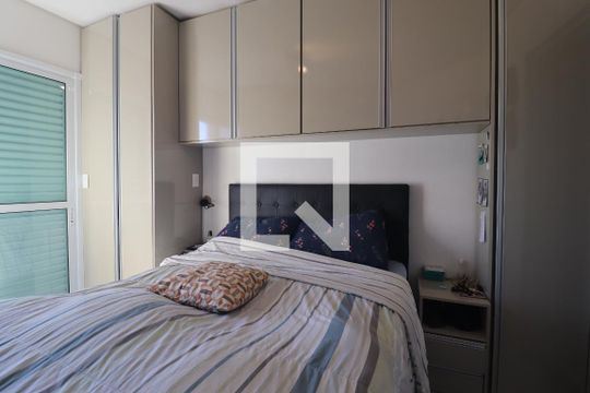 Quarto 1 suíte de apartamento à venda com 2 quartos, 106m² em Casa Branca, Santo André
