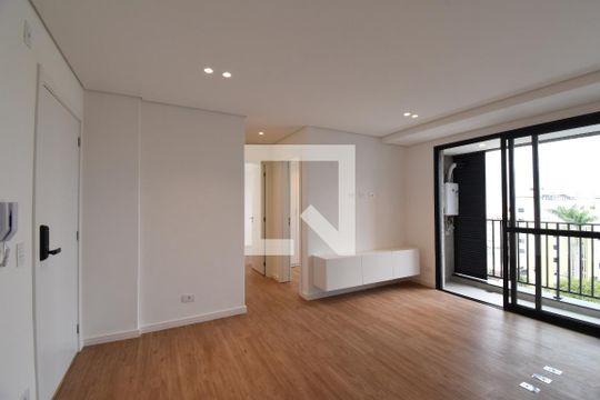 Sala e Cozinha de apartamento à venda com 3 quartos, 80m² em Juvevê, Curitiba