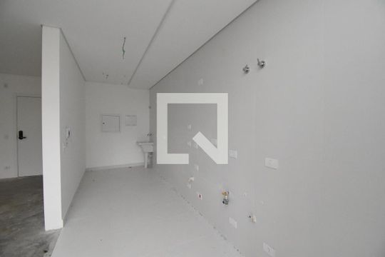 Sala e Cozinha de apartamento à venda com 2 quartos, 130m² em Juvevê, Curitiba