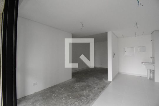 Sala e cozinha de apartamento à venda com 3 quartos, 130m² em Juvevê, Curitiba