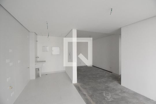 Sala e Cozinha de apartamento à venda com 3 quartos, 131m² em Juvevê, Curitiba