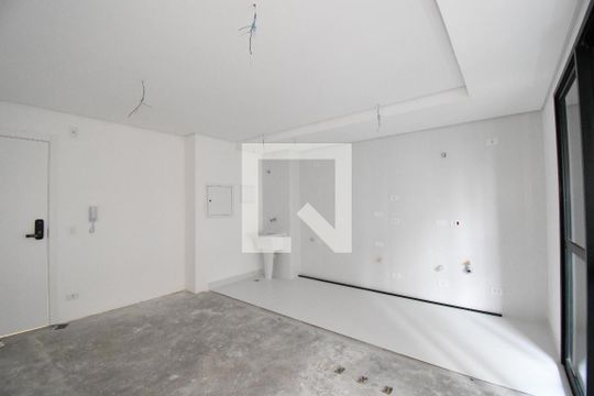 Sala e Cozinha de apartamento à venda com 2 quartos, 79m² em Juvevê, Curitiba