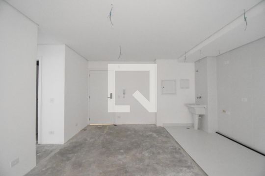 Sala e Cozinha de apartamento à venda com 2 quartos, 79m² em Juvevê, Curitiba