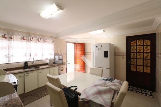 Cozinha de casa à venda com 3 quartos, 254m² em Santo Antônio, São Caetano do Sul