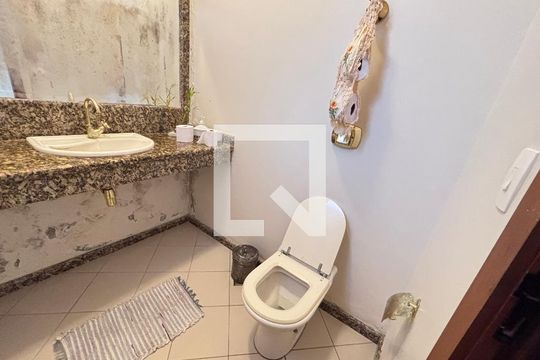 Lavabo de casa de condomínio à venda com 4 quartos, 960m² em Barra da Tijuca, Rio de Janeiro