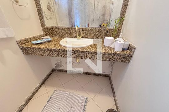 Lavabo de casa de condomínio à venda com 4 quartos, 960m² em Barra da Tijuca, Rio de Janeiro