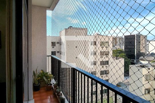 Varanda da Sala de apartamento para alugar com 3 quartos, 130m² em Tijuca, Rio de Janeiro