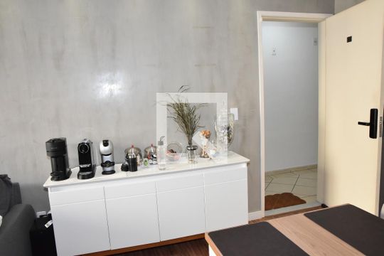 sala jantar detalhes de apartamento à venda com 2 quartos, 54m² em Jardim das Samambaias, Jundiaí