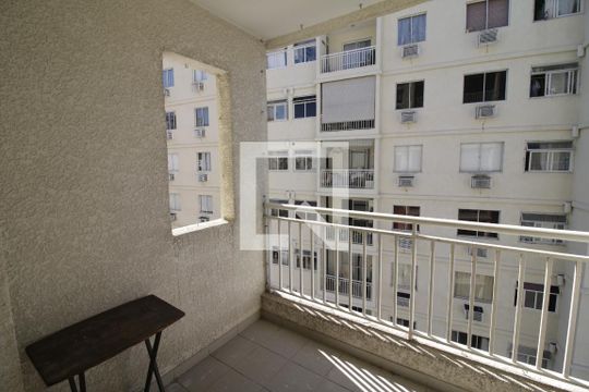 Varanda de apartamento à venda com 3 quartos, 72m² em Taquara, Rio de Janeiro
