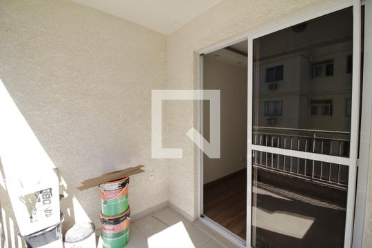 Varanda de apartamento à venda com 3 quartos, 72m² em Taquara, Rio de Janeiro