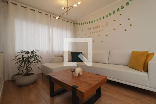 Sala de apartamento à venda com 3 quartos, 91m² em Ipiranga, São Paulo