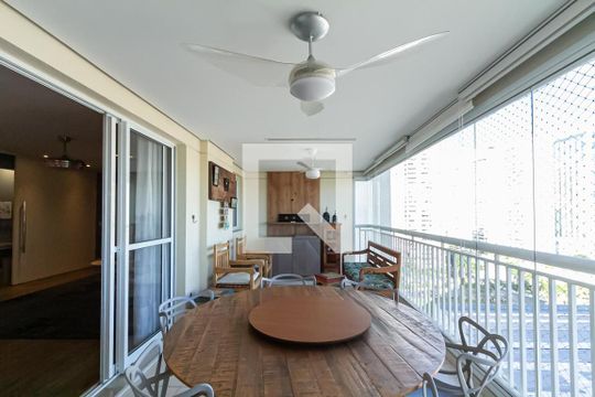 Varanda Gourmet de apartamento para alugar com 3 quartos, 157m² em Centro, São Bernardo do Campo