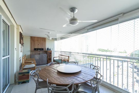 Varanda Gourmet de apartamento para alugar com 3 quartos, 157m² em Centro, São Bernardo do Campo