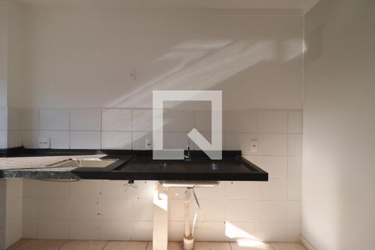 Cozinha de apartamento para alugar com 2 quartos, 60m² em Jardim Santa Cecilia - Bonfim Paulista, Ribeirão Preto
