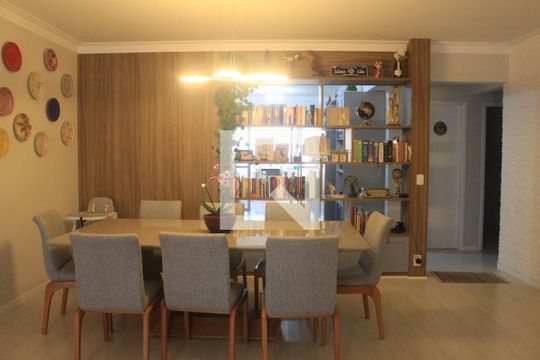 Sala de apartamento à venda com 4 quartos, 214m² em Santo Antônio, São Caetano do Sul