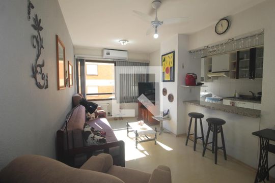 Sala de apartamento à venda com 3 quartos, 90m² em Praia de Belas, Porto Alegre