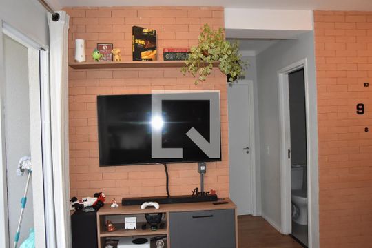 sala detalhe de apartamento à venda com 2 quartos, 46m² em Vila Joana, Jundiaí