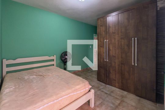 Suíte de apartamento para alugar com 2 quartos, 71m² em Boqueirão, Praia Grande
