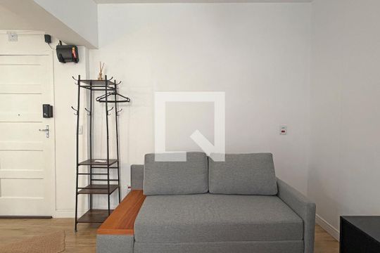 Studio de apartamento para alugar com 1 quarto, 28m² em José Menino, Santos