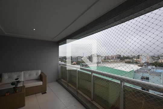 Varanda da Sala de apartamento à venda com 3 quartos, 249m² em Vila Valqueire, Rio de Janeiro