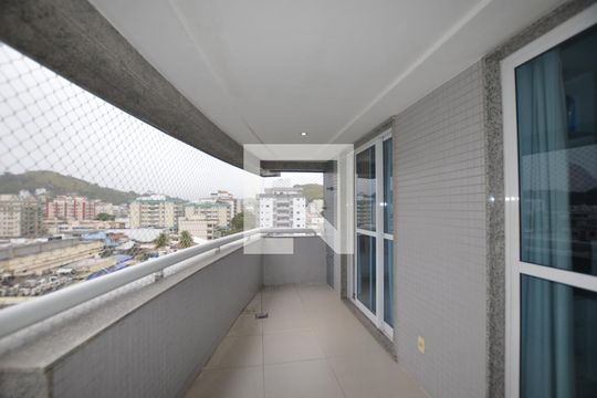 Varanda da Sala de apartamento à venda com 3 quartos, 249m² em Vila Valqueire, Rio de Janeiro