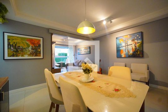 Sala de apartamento para alugar com 3 quartos, 99m² em Capoeiras, Florianópolis