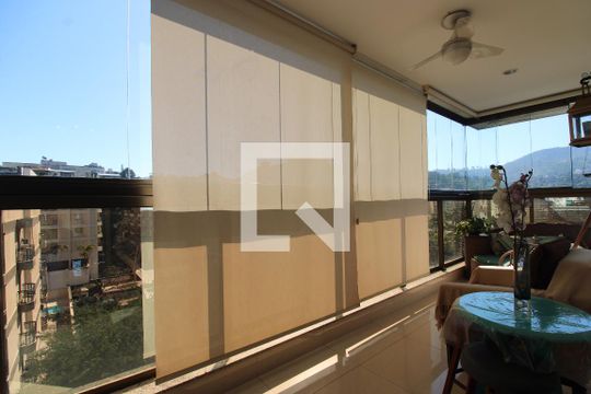 Sala - Varanda de apartamento à venda com 3 quartos, 154m² em Freguesia (jacarepaguá), Rio de Janeiro