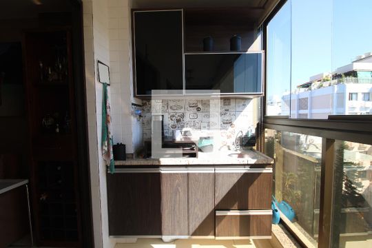 Sala - Varanda de apartamento à venda com 3 quartos, 154m² em Freguesia (jacarepaguá), Rio de Janeiro