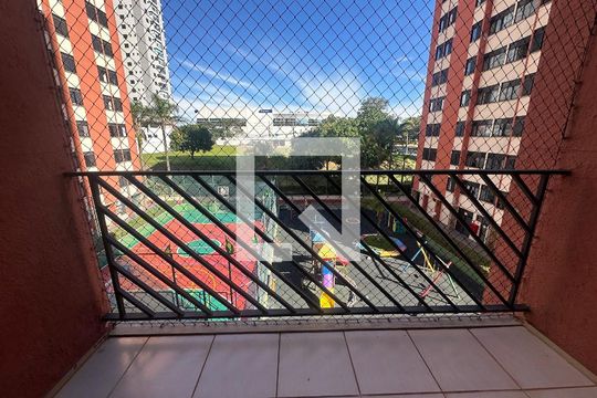 Varanda da Sala de apartamento para alugar com 2 quartos, 80m² em Tamboré, Barueri
