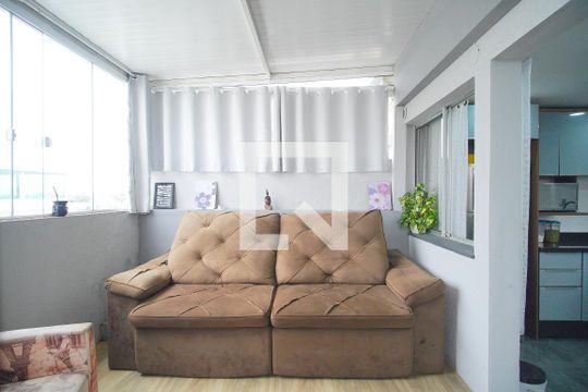 Sala  de apartamento à venda com 3 quartos, 102m² em Santos Dumont, São Leopoldo