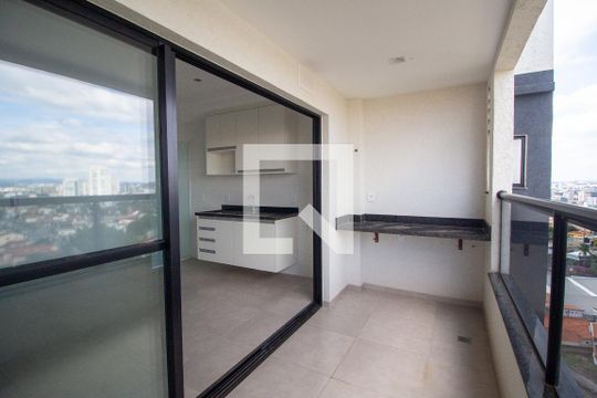 Varanda da Sala de apartamento para alugar com 2 quartos, 61m² em Jardim America, Sorocaba