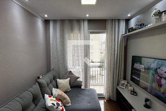Sala - Sala de Jantar de apartamento à venda com 2 quartos, 48m² em Parque Jaçatuba, Santo André