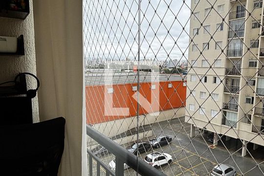 Sala - Sala de Jantar Varanda de apartamento à venda com 2 quartos, 48m² em Parque Jaçatuba, Santo André