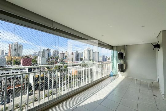 Sacada de apartamento para alugar com 3 quartos, 155m² em Centro, São Bernardo do Campo