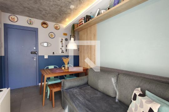 Sala de apartamento à venda com 2 quartos, 45m² em Anil, Rio de Janeiro