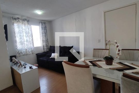 Sala de apartamento para alugar com 2 quartos, 42m² em Residencial Cosmos, Campinas